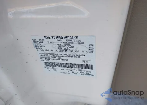 2007 Lincoln Mark Lt z USA, uszkodzony, nr VIN 5LTPW18597FJ07393